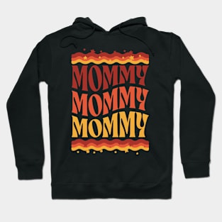 Cute Mom t for mommies - mommy to be groovy Hoodie